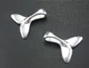 500pcslot Antique Silver Alloy Tail Fish Charms Pingentes para jóias DIY Fazendo descobertas 16x17mm7162466