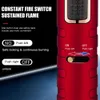 Cougie de flamme de flamme rechargeable en gros sur mesure Bougie plus légère en métal plus léger à l'arc mince éolien à la vent