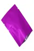 10x15 cm Púrpura de aluminio Mylar Bag Bag Seller Seller Alimento Almacenamiento de alimentos Bolsos de embalaje de focas de calor abiertos para azúcar 7512069