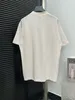 T-shirt rotondo per tees da uomo per tees t-shirt plus size abbigliamento estivo in stile polare ricamato e stampato con cotone puro di strada x22q2d