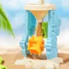 Zand speel water leuk strand speelgoed voor kinderen schattige sandbox speelgoed 19pcs cartoon oceaan thema zand schimmels zomer speelgoed toy hark schop strand emmer voor outdoor strand d240429