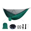 Configuración rápida portátil Mosquito Camping Hammock Outdoor Hanging Bed Swing 240417