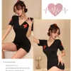 Set Couple Underwear Doctor Female Role Play Short Skirt Nurse Uniform Temptation Special Wholesale Send Hat Q240429