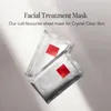 Masque de réparation nocturne se resserre le masque de traitement facial de 10 pièces, les ridules hydratantes hydratant les soins faciaux pour la peau