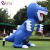 10m hauteur extérieur géant publicitaire Personnage de dinosaure de dessin animal gonflable Dinosaure pour la décoration de zoo de fête d'événement avec des jouets à air