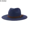 Wide Brim Hut Hut Bucket Hats kleine 52-54 cm Kinderhüte für Jungen Mädchen Sommer Sonnenschutz Strand Strand im Freien im Freien Panama Jazzhut Sombreros de Mujer J240429