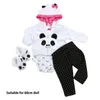 Kledingsets 47/60 cm Simulatie Doll kleding Geschikt voor poppen Kinderen Girl Children's Top en Bottom Set