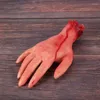 Impreza dostarcza krwawe horror przerażający Halloween Prop fałszywy odcięte życie rozmiar ręki House 19 x 10,5 cm