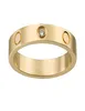 Mulheres homens adoram parafuso de anel Design de jóias de ponta High Jóias de diamante titânio Aço simples anéis de casal designer prata cor de ouro rosa 7081106