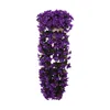 Dekorativa blommor violetta konstgjorda bröllopsfest dekoration vägg hängande växter hem trädgård utomhus dekor tillbehör orkidé lavendel