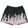 Shorts masculins 2023 Mesh Breathable Mens Shorts Gym basket-ball coulant rapidement shorts à flamme en sac à flamme à la mode short d'été J240429