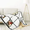 Cobertores sublimação em branco imprimível para artesanato hobby Diy Baby Blanket Gifts