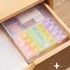 Jewelry Pouches 28 Grid Colorful Plastic Box Compartment Storage Case Earring Bead Craft Display Container Organizer