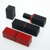 Storage Bottles Top Selling Spot Wholesale Lipstick Tube Matte Red Square Lip Gloss Container Packaging Factory Customization 20pcs/lot