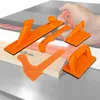 5-delat tryckhandtag träbearbetningsplaner orange verktyg är lämplig för router snickare och bordsåg
