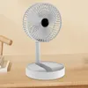 Bureau pliable rétractable petit ventilateur mini charge portable USB Home Low Noise High Durée en veille électrique 240422