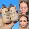 1pc Face Foundation Liquid Foundation Fullineer Makeup Base à prova d'água Tampa de clareamento Tampa Dark Circles Matte Cosmetic 240428