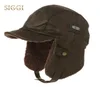 Fancet Winter Unisex Bomber Hat voor mannen volwassen piloot Aviator Cap Earflap winddichte ushanka waterdichte trapper jachthoed 88115 T205844831