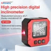 NOYAFA Digital Inclinomètre NF-566S Protracteur MINI MAGNÉTIQUE SPIRIT