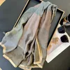 2024 Fashion Designer Scarf Ladies Luxury Silk Scarf Classic Spring 180-90 Silk Scarf Soft High Quality Women Shawl