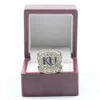 Band anneaux NCAA 2008 Champion de basket-ball de l'Université du Kansas Crow Hawk Ring Osal