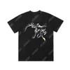 Palm Pa Tops Smoke Logo Sommer Lose Luxus-T-Shirts Unisex Paar T-Shirts Retro Streetwear Übergroße T-Shirt Angels 2276 Jef