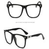 Men Women Fashion -bril op framesnaam merkontwerper Plain Glasses optische brillenmyopie Oculos 285p