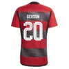 Fani gracza CR Flamengo koszulki piłkarskie 2023 2024 2025 de Arrascaeta de la Cruz Gabi B.henrique David Luiz Diego Pedro Gerson 23 24 25 Dom na wyjazd 3 -letnia koszula piłkarska