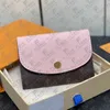 M83600 M83581 M83582 M83583 Rosalie Wallet Coin Purses Key Pouch Credit Card Holder Women Fashion Casual Luxury Designer Top Quality Purse Pouchs Fast Delivery