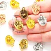 Charms 10st 5Colors Baseball Gloves Charm för halsbandsarmband Pendant DIY smycken Tillbehör 21 14mm J484