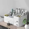 Cosmetic Organizer Skincare cosmetics lipstick table box makeup organizer capacity drawer large storage bathroom beauty Q240429