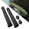 Paddas de teto de caiaques rack universal carote macio rack com tiras de amarração para canoa surfboard paddleboard snowboard esportes 240428