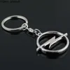 S/Lot Fashion Metal 3D -автомобильная автомобильная цепочка клавишных ключей Keyring Кольцо CHAVEIRO LLAVERO для Opel Auto Penden Car Accessories Оптовые