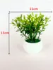 Decoratieve bloemen 1PC Simulatie Aloë Mini Pot Plant Display Mold Bonsai voor thuistafel Decor