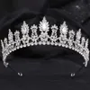Tiaras süße Prinzessin Zirkon Tiara Krone für Frauen Mädchen Hochzeit Luxus neuer eleganter Braut Haarkleid Geburtstagsfeier Accessoires