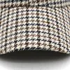 Ball Caps Brown Houndstooth Baseball For Men Summer Summer Style Plaid Women Cap Brand Bone Trucker Casquette Homme