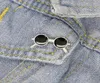 Kolor okularów przeciwsłonecznych Unisex Stopy Kształt Student Farba olejna okulary ubrania Pinki klapowe kobiety Torby z plecakiem Sweter odznaka 9531170
