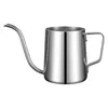 Dijkartikelen sets Kettle Coffee Spout Pot DRIP GOOSECK Lang gieten Giet over smal handdunne zwanenhek