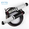 Kyto Jump Rope Digital Counter voor binnen-/buitenfitnesstraining Boksen Verstelbare caloriesprongtouw Oefening 240425