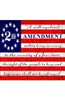 35 Ft We039ll Defend 2nd Second Amendment 1791 Vintage American Flag Polyester Brass Grommets ic Decor Wall Art Cave Ou4989984
