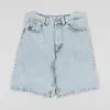 Shorts masculinos jeans grandes homens y2k estilo de verão bordado retro jeans harajuku streetwear