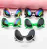 Sonnenbrille coole lustige Alien -Brille Kostümmaske Neuheit Plastik Donut Bachelorette Party PO Booth Requen Favours Sun8317702