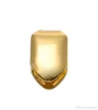 14 тыс. Золота с одним зубным клыком -кепкой для кепки для собак для мужчин хип -хоп Custom Grillz5492272