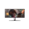 Câbles d'ordinateur Ultra grand angle View 34 pouces High Resolution Affichage LED 4K UHD Monitor de jeu