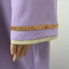 Ropa étnica 2024 Vestido de Ramadán Mujeres Dubai Abaya Diamante Vestidos de fiesta de la noche Big Kaftan Hijab Abayas Jilbab Robe Eid Islam