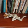 Decorative Figurines Modern Minimalist Reading Women's Decorations Sculptures Porch Bookshelves Resin Crafts