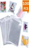 Gift Wrap 100pcs Transparent Self Sealing Small Plastic Bags Jewelry Packing Adhesive Cookie Candy Packaging Bag4669239