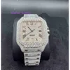 High Quality Ice Out VVS 1 39.8mm Men Moissanite Watch Pass Diamond Tester 257