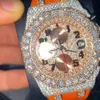 Trending Hip Hop Watches Customized Labor Excunned Diamond Tester VVS Moissanite High-End-Out-Uhr-Uhr