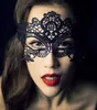 Mode Nieuwe maskerade Halloween Exquisite Lace Half Face Mask voor Lady Black White Option Fashion Sexy KD186835650